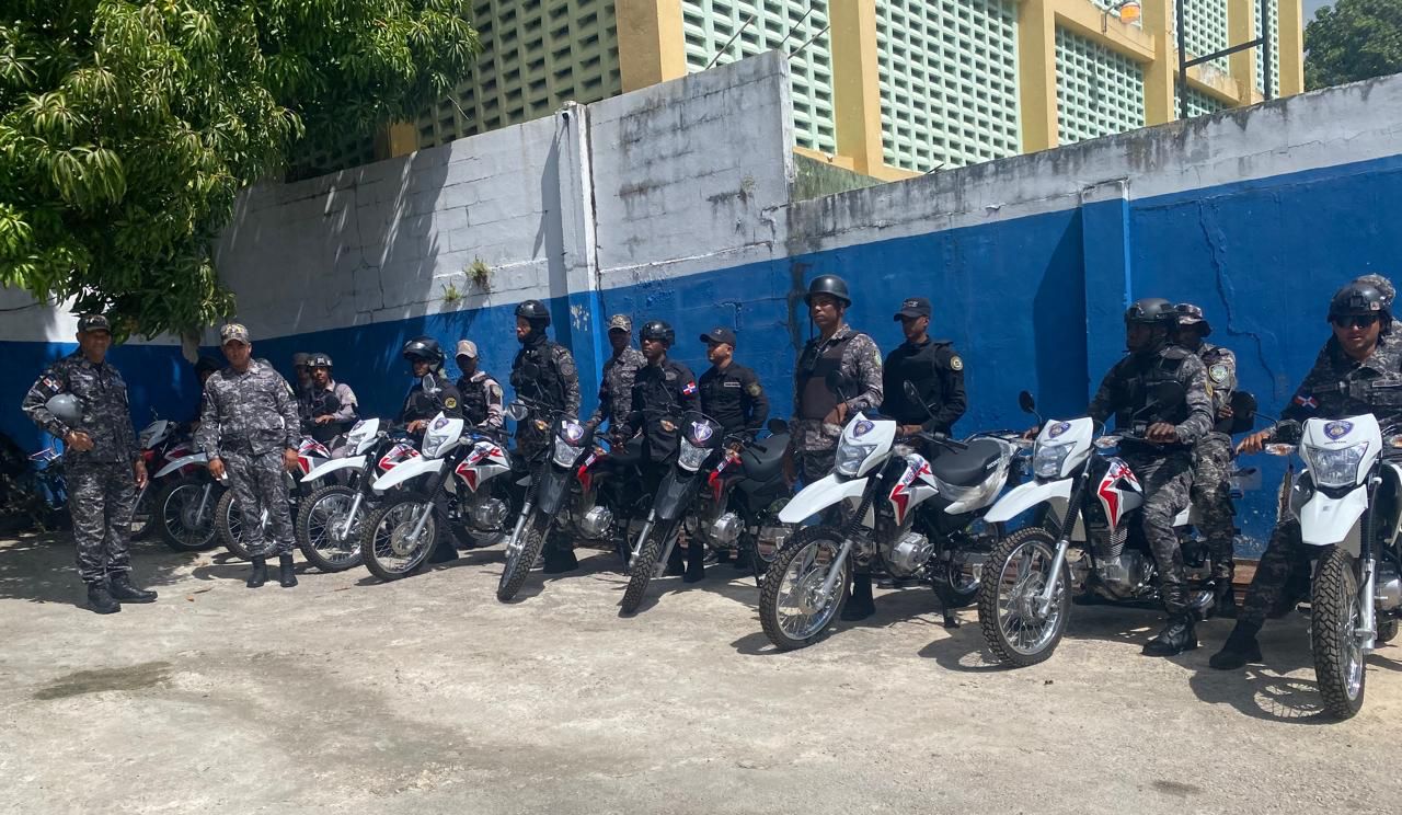 Dirección Regional Este de la PN recibe nuevas motocicletas para reforzar el patrullaje